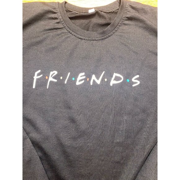 Friends TV Show Black Sweatshirt Pullover Unisex - Picture 2 of 3